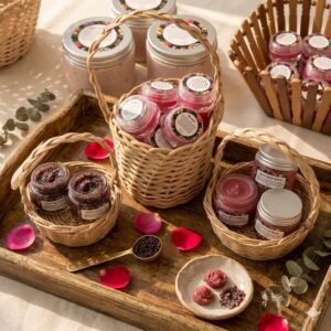 aura lip scrub