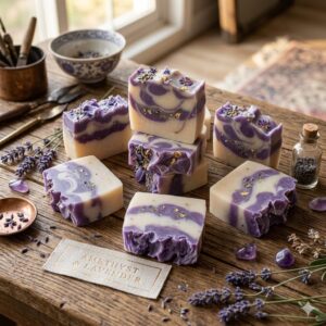 handmade lavender soap